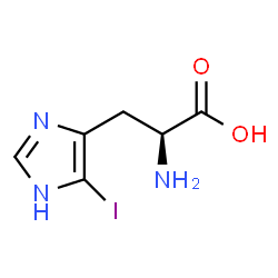 ChemSpider 2D Image | 5-Iodo-L-histidine | C6H8IN3O2