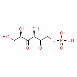 ChemSpider 2D Image | D-arabino-hex-3-ulose 6-phosphate | C6H13O9P