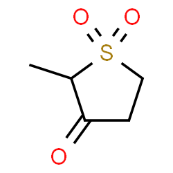 ChemSpider 2D Image | 2-Methyl-3-oxothiophane-1-dioxide | C5H8O3S