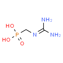 ChemSpider 2D Image | (Carbamimidamidomethyl)phosphonic acid | C2H8N3O3P