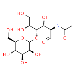 ChemSpider 2D Image | 2-Acetamido-2-deoxy-4-O-D-mannopyranosyl-D-glucose | C14H25NO11