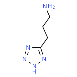 ChemSpider 2D Image | 3-(1H-tetrazol-5-yl)propan-1-amine | C4H9N5