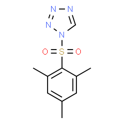 ChemSpider 2D Image | 1-(Mesitylsulfonyl)-1H-tetrazole | C10H12N4O2S