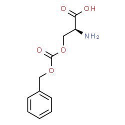 ChemSpider 2D Image | O-[(Benzyloxy)carbonyl]-L-serine | C11H13NO5