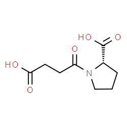 ChemSpider 2D Image | Succinyl proline | C9H13NO5