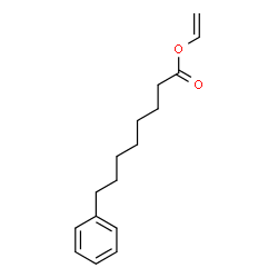 ChemSpider 2D Image | Vinyl 8-phenyloctanoate | C16H22O2