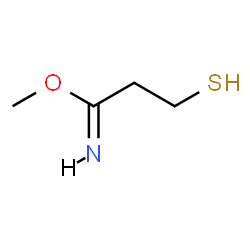 ChemSpider 2D Image | Methyl (1Z)-3-sulfanylpropanimidate | C4H9NOS