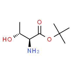 ChemSpider 2D Image | 2-Methyl-2-propanyl L-threoninate | C8H17NO3