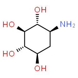 ChemSpider 2D Image | 2-Deoxy-scyllo-inosamine | C6H13NO4