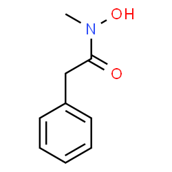 ChemSpider 2D Image | N-Hydroxy-N-methyl-2-phenylacetamide | C9H11NO2