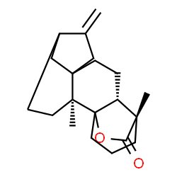 ChemSpider 2D Image | (2S,11R,12S)-2,12-Dimethyl-6-methylene-16-oxapentacyclo[10.3.2.1~5,8~.0~1,11~.0~2,8~]octadecan-17-one | C20H28O2