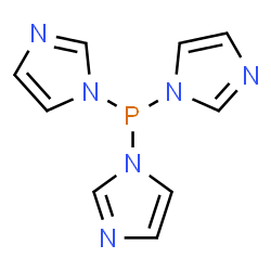 ChemSpider 2D Image | 1,1',1''-Phosphinetriyltris(1H-imidazole) | C9H9N6P
