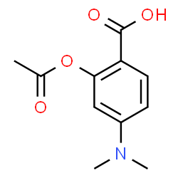 ChemSpider 2D Image | acetyl-4-dimethylaminosalicylic acid | C11H13NO4