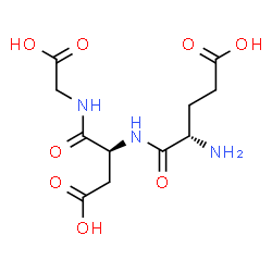 ChemSpider 2D Image | L-alpha-Glutamyl-L-alpha-aspartylglycine | C11H17N3O8