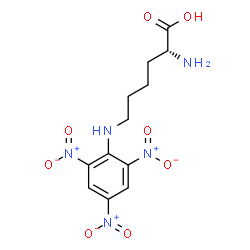ChemSpider 2D Image | N~6~-(2,4,6-Trinitrophenyl)-D-lysine | C12H15N5O8
