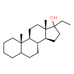 ChemSpider 2D Image | (17xi)-Pregnan-17-ol | C21H36O