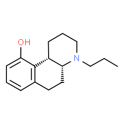 ChemSpider 2D Image | (4aR,10bS)-4-Propyl-1,2,3,4,4a,5,6,10b-octahydrobenzo[f]quinolin-10-ol | C16H23NO