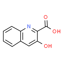ChemSpider 2D Image | 3-Hydroxyquinaldic Acid | C10H7NO3