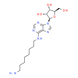 ChemSpider 2D Image | N-(8-Aminooctyl)adenosine | C18H30N6O4