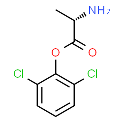 ChemSpider 2D Image | 2,6-Dichlorophenyl L-alaninate | C9H9Cl2NO2