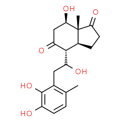 ChemSpider 2D Image | (7S,12beta)-3,4,7,12-Tetrahydroxy-9,10-secoandrosta-1,3,5(10)-triene-9,17-dione | C19H24O6