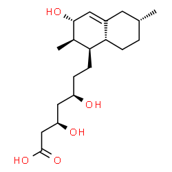 ChemSpider 2D Image | 3alpha-hydroxy-3,5-dihydromonacolin L acid | C19H32O5