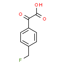ChemSpider 2D Image | [4-(Fluoromethyl)phenyl](oxo)acetic acid | C9H7FO3