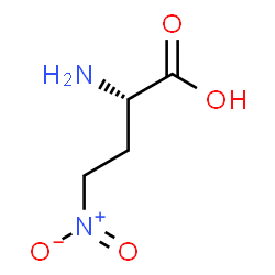 ChemSpider 2D Image | 4-Nitro-L-2-aminobutyrate | C4H8N2O4