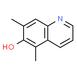 ChemSpider 2D Image | 5,7-Dimethyl-6-quinolinol | C11H11NO