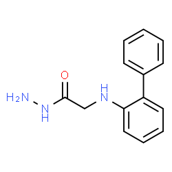 ChemSpider 2D Image | 2-(2-Biphenylylamino)acetohydrazide | C14H15N3O