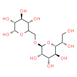 ChemSpider 2D Image | (5xi)-6-O-{(5R)-5-[(1S)-1,2-Dihydroxyethyl]-alpha-D-lyxopyranosyl}-alpha-D-xylo-hexopyranose | C13H24O12