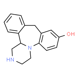 ChemSpider 2D Image | 8-HYDROXY-N-DESMETHYLMIANSERIN | C17H18N2O