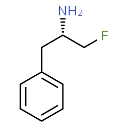 ChemSpider 2D Image | (2S)-1-Fluoro-3-phenyl-2-propanamine | C9H12FN