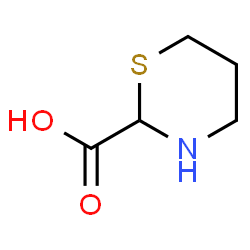 ChemSpider 2D Image | 1,3-Thiazinane-2-carboxylic acid | C5H9NO2S