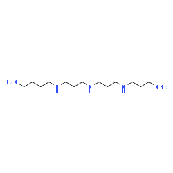 ChemSpider 2D Image | N-[3-({3-[(3-Aminopropyl)amino]propyl}amino)propyl]-1,4-butanediamine | C13H33N5
