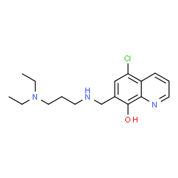 ChemSpider 2D Image | clamoxyquine | C17H24ClN3O
