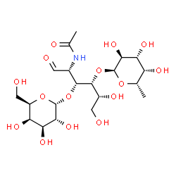 ChemSpider 2D Image | Lewis a Trisaccharide | C20H35NO15