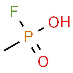 ChemSpider 2D Image | Methylphosphonofluoridic acid | CH4FO2P
