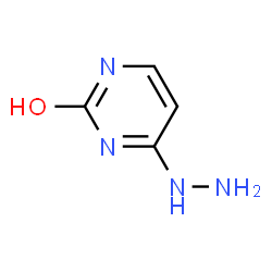ChemSpider 2D Image | 4-hydrazinopyrimidin-2-ol | C4H6N4O