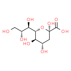 ChemSpider 2D Image | Ketodeoxynonulosonic acid | C9H16O9