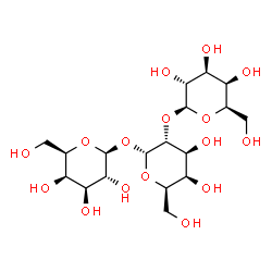 ChemSpider 2D Image | beta-D-Galactopyranosyl beta-D-galactopyranosyl-(1->2)-alpha-D-galactopyranoside | C18H32O16