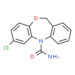 ChemSpider 2D Image | 7-Chlorodibenzo[b,e][1,4]oxazepine-5(11H)-carboxamide | C14H11ClN2O2