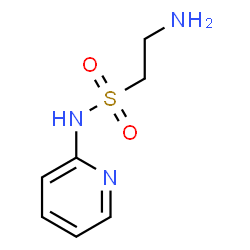 ChemSpider 2D Image | 2-Amino-N-2-pyridinylethanesulfonamide | C7H11N3O2S