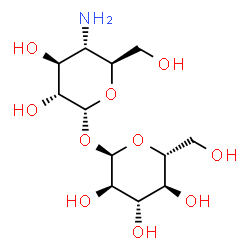 ChemSpider 2D Image | alpha-D-Glucopyranosyl 4-amino-4-deoxy-alpha-D-glucopyranoside | C12H23NO10