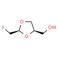 ChemSpider 2D Image | (2S,4R)-cis-domiodol | C5H9IO3