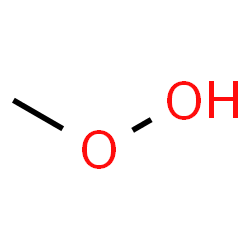 ChemSpider 2D Image | METHYLHYDROPEROXIDE | CH4O2