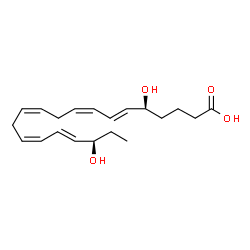 ChemSpider 2D Image | resolvin E2 | C20H30O4