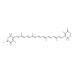 ChemSpider 2D Image | adonirubin | C40H52O3