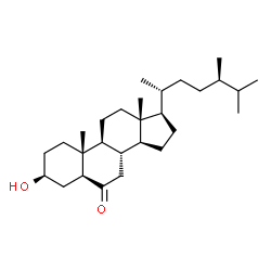 ChemSpider 2D Image | 6-oxocampestanol | C28H48O2