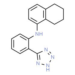 ChemSpider 2D Image | BL 1249 | C17H17N5